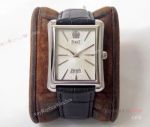 Best Replica Piaget Emperador Silver Dial Stainless Steel Mens Watch